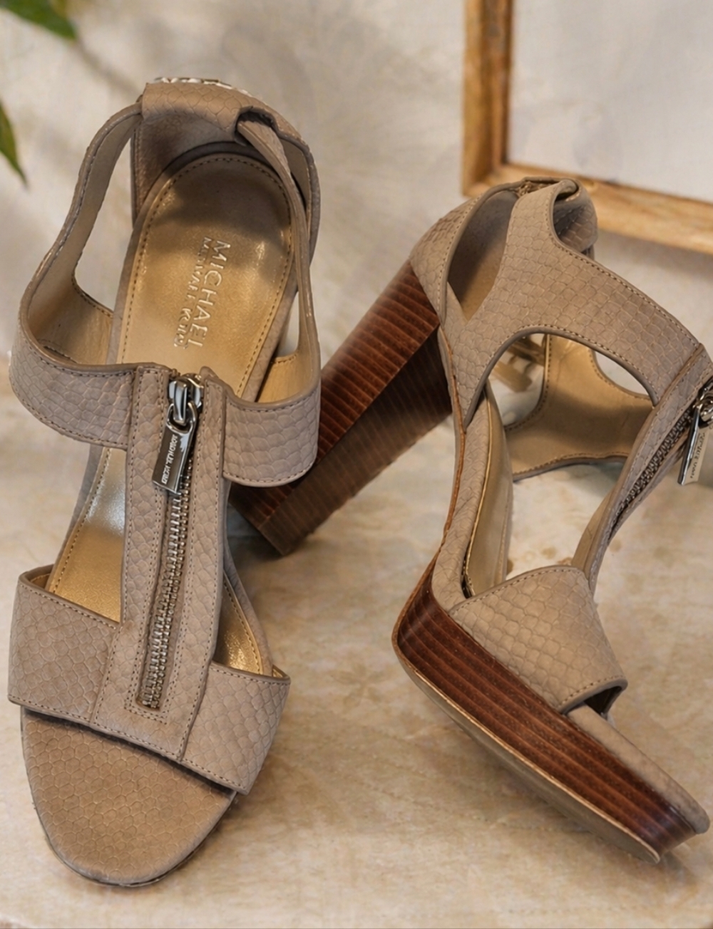 Michael Kors Suede Heels